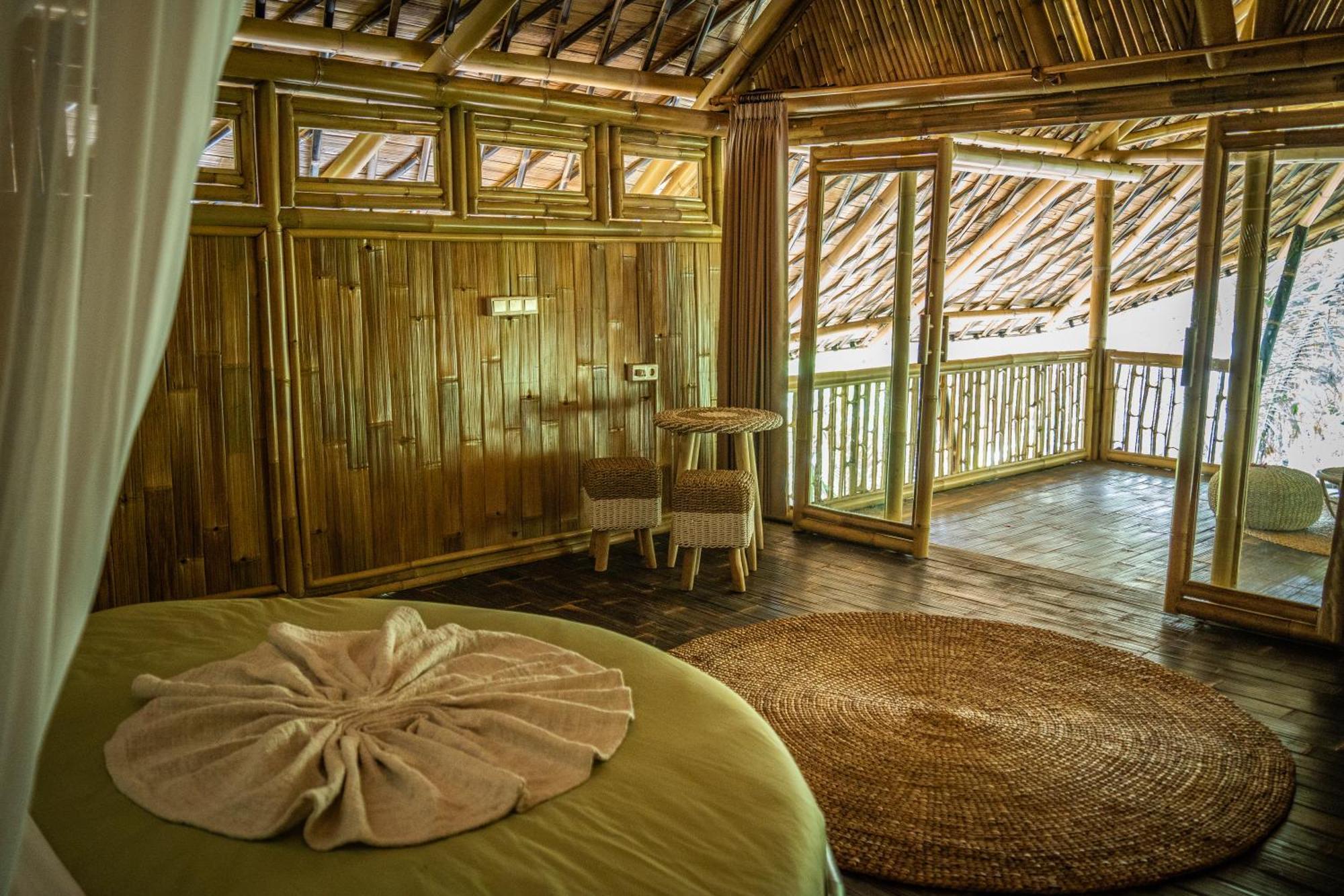 Villa Eco Bamboo Island Bali - Bamboo House #3 Selat Exterior foto