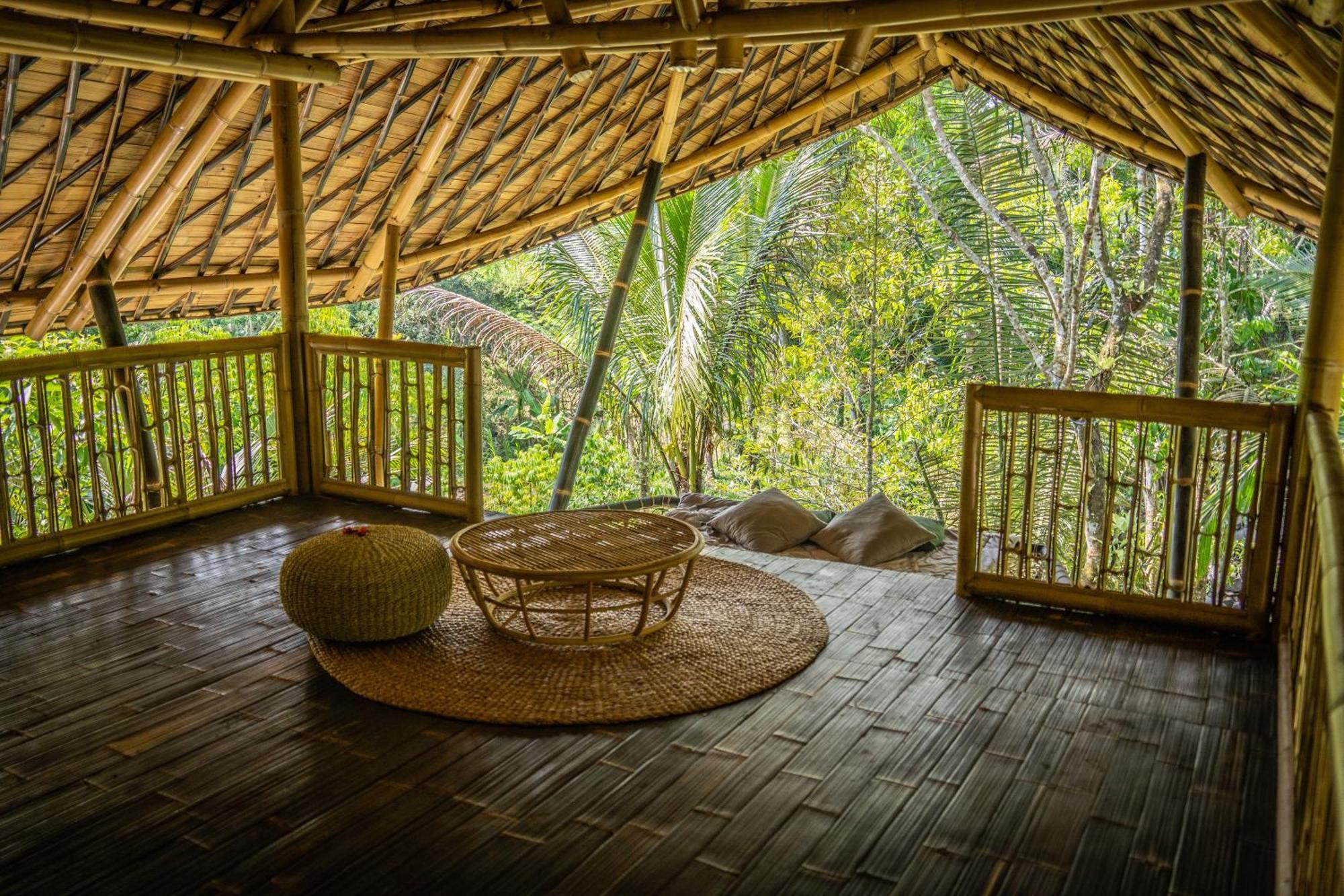 Villa Eco Bamboo Island Bali - Bamboo House #3 Selat Exterior foto