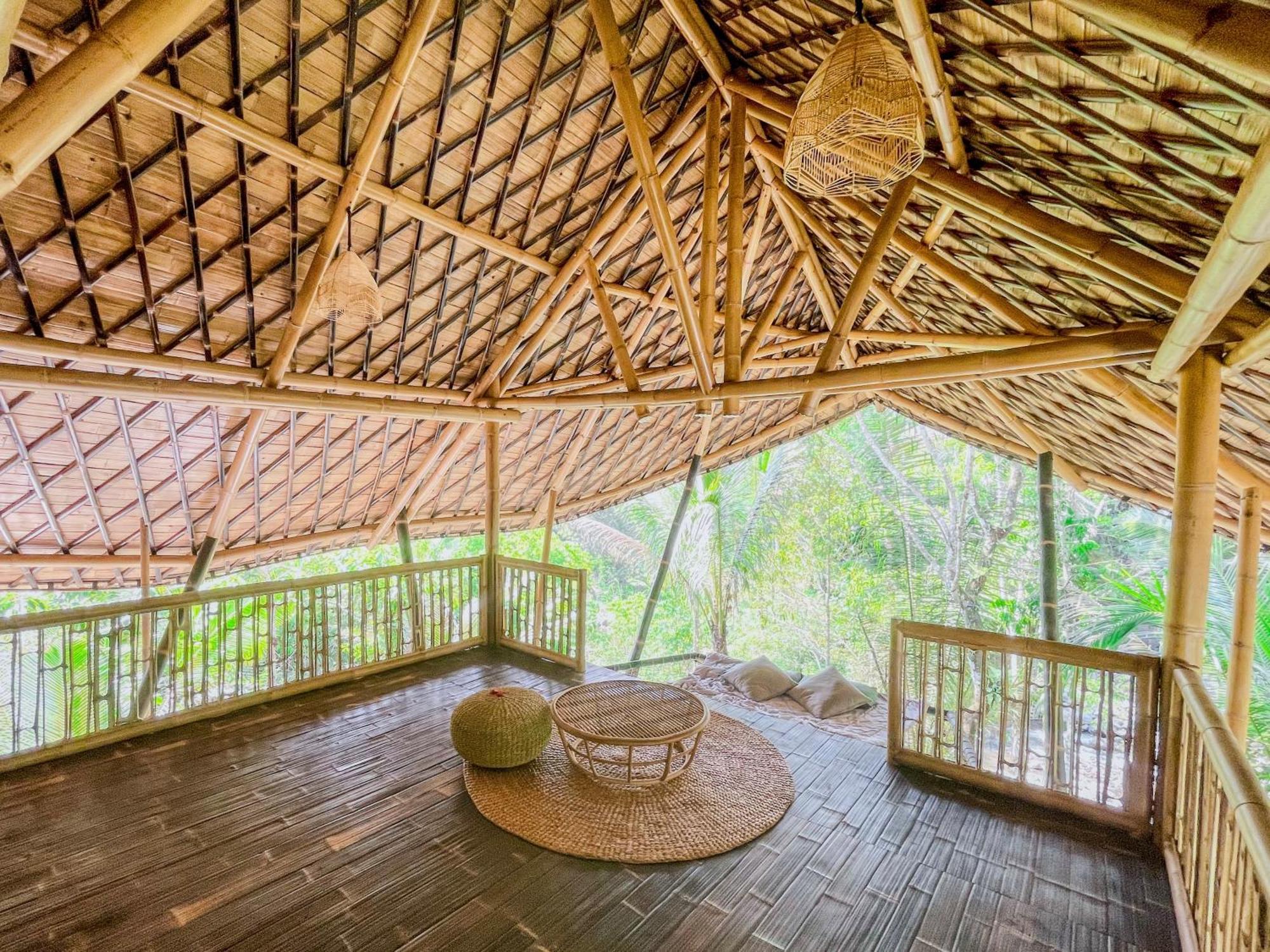 Villa Eco Bamboo Island Bali - Bamboo House #3 Selat Exterior foto